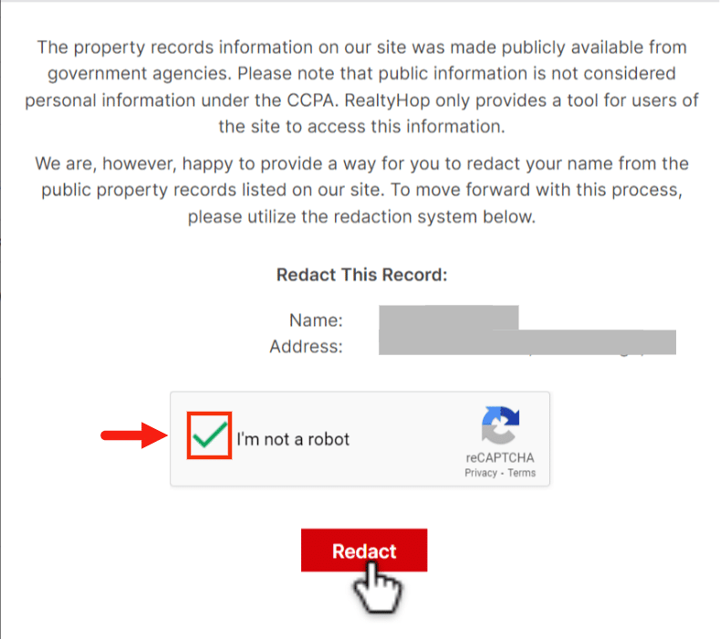 How to Opt Out of RealtyHop