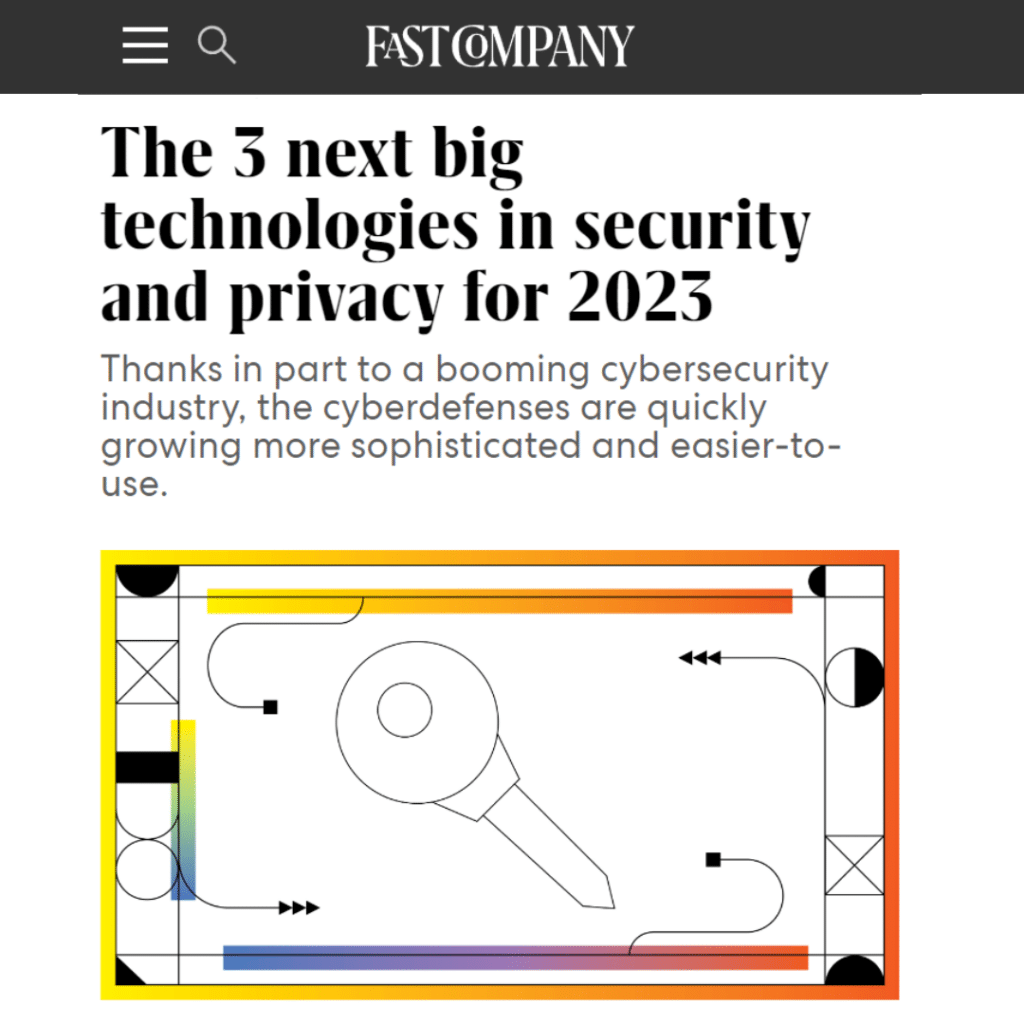 The 3 next big technologies in security and privacy for 2023