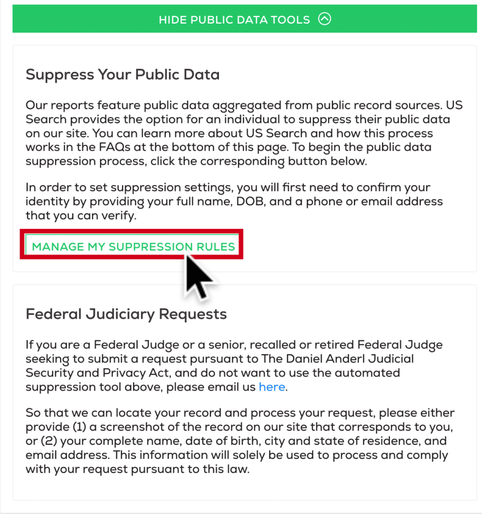 How to Opt Out of US Search