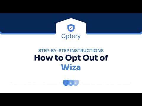 Remove yourself from Wiza Step by Step Instructions