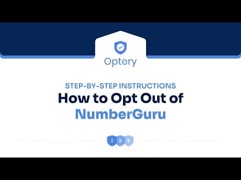 How to Opt Out of NumberGuru – Step by Step Instructions