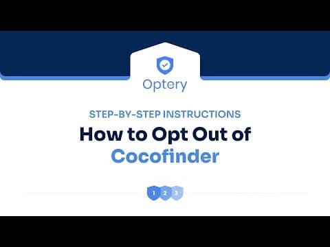 Remove Your Info from Cocofinder Step by Step Instructions