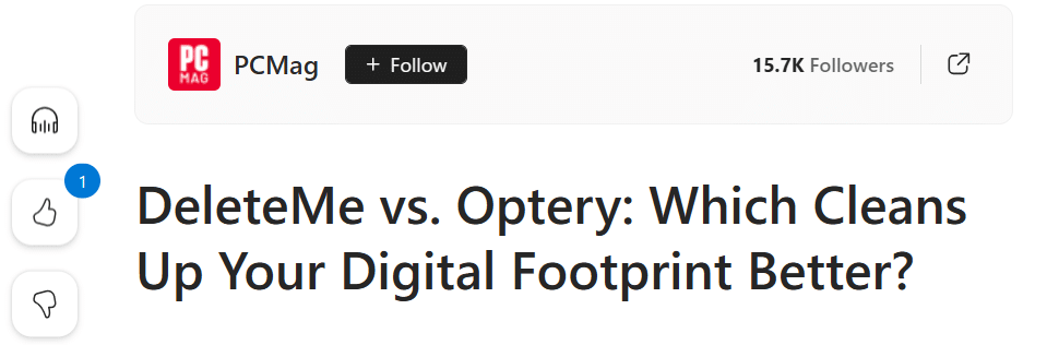 DeleteMe vs. Optery: Which Cleans Up Your Digital Footprint Better?