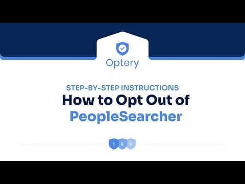 How to Opt Out of PeopleSearcher – Step by Step Instructions