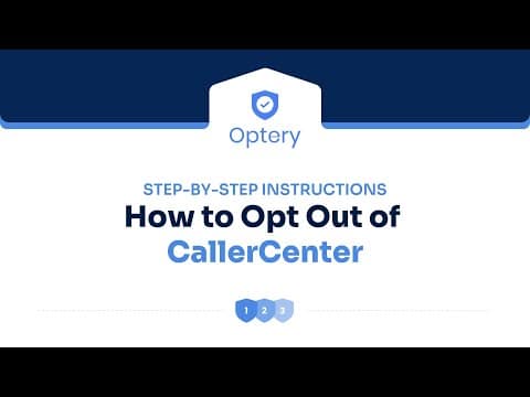 How to Opt Out of CallerCenter – Step by Step Instructions