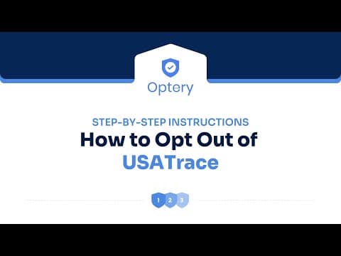 How to Opt Out of USATrace – Step by Step Instructions