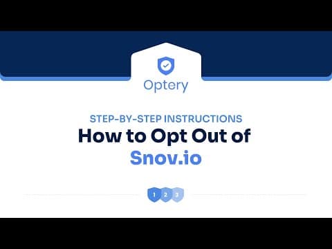 How to Opt Out of Snov.io – Step by Step Instructions