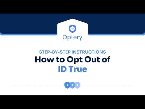How to Opt Out of ID True – Step by Step Instructions