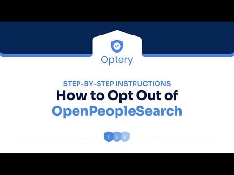 How to Opt Out of OpenPeopleSearch – Step by Step Instructions