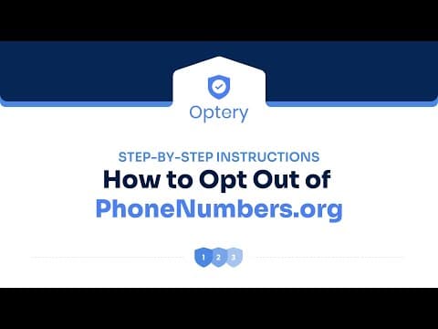 Hot to Opt Out of PhoneNumbers.org – Step by Step Instructions