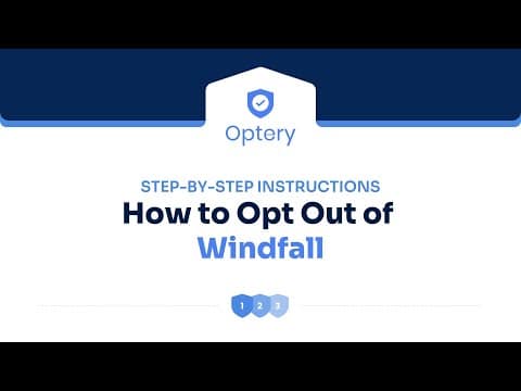 How to Opt Out of Windfall – Step by Step Instructions